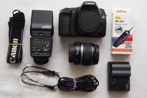 Dslr canon eos 30d - 8.2mp, (kit