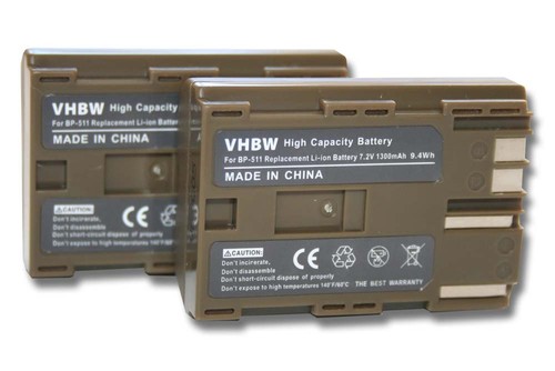 Batteria per canon eos d30 - 2x,