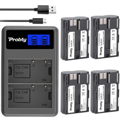 Batteria 511 lcd usb - bp-511,